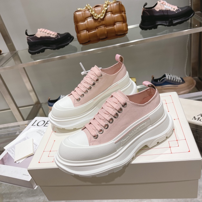 Men Women A*lexander M*cqueen Top Sneaker （ Arrenfashion ）