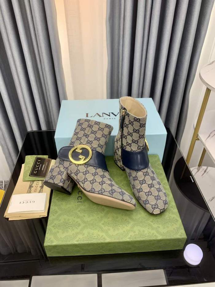 Women G*ucci Top Boots （Arrenfashion）
