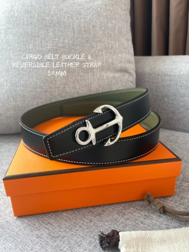  Arrenfashion H*ermes Belts Top Quality 3.2CM