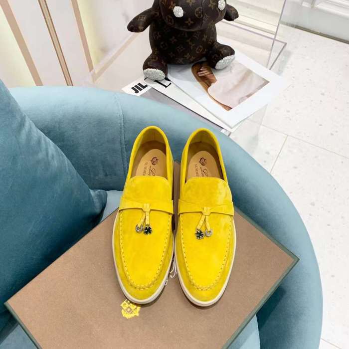 Men Women L*oro P*iana Top Loafer （Arrenfashion）