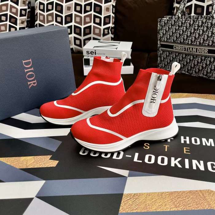  Arrenfashion Men Women D*ior Top Sneaker