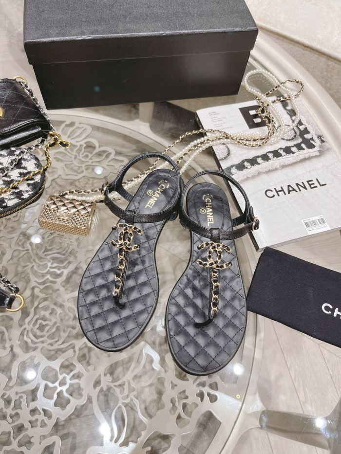  Arrenfashion Women C*hanel Top Sandals