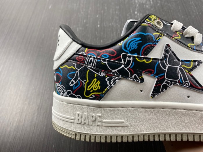  arrenfashion Men Women B*ape Top Sneaker