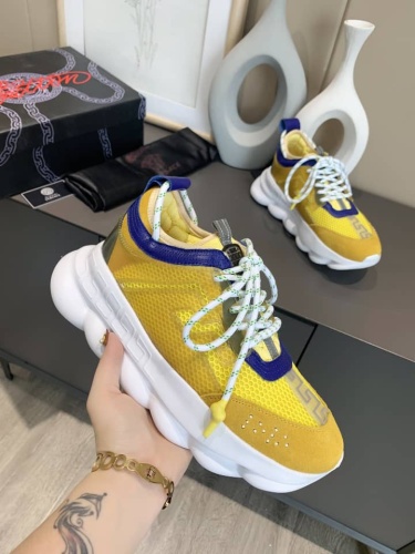  Arrenfashion Men Women V*ersace Top Sneakers