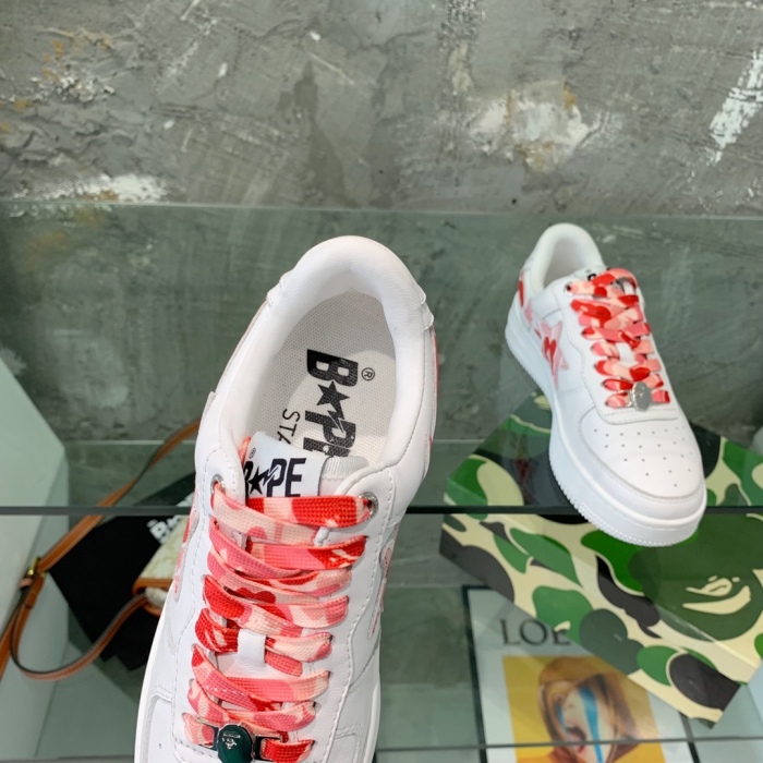  arrenfashion Men Women B*ape Top Sneaker