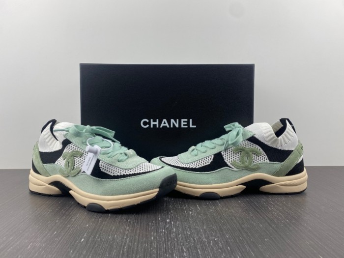  Arrenfashion Women C*hanel Top Sneaker