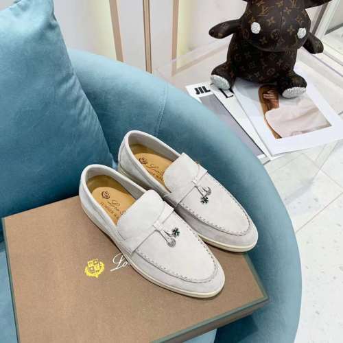 Men Women L*oro P*iana Top Loafer （Arrenfashion）
