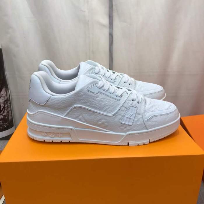  Arrenfashion Men Women L*ouis V*uitton Top Sneakers