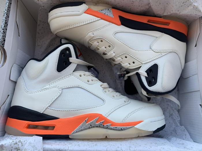 Arrenfashion Air Jordan 5 Total Orange DC1060-100