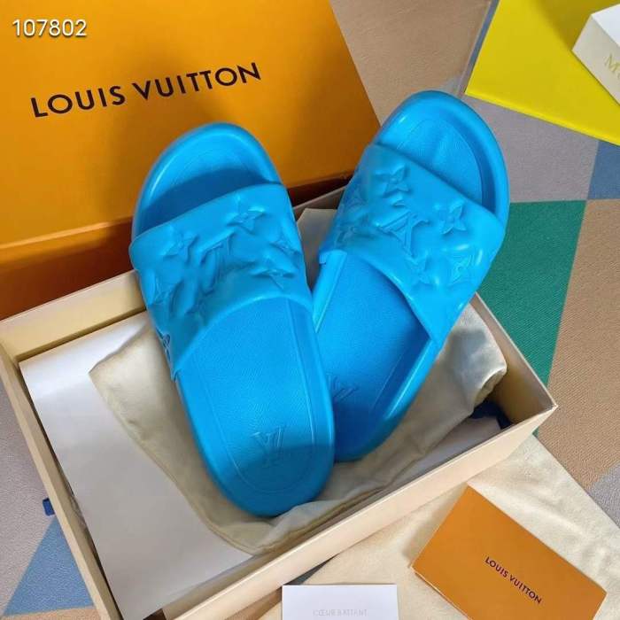Women Men L*ouis V*uitton Top Slippers (Arrenfashion)