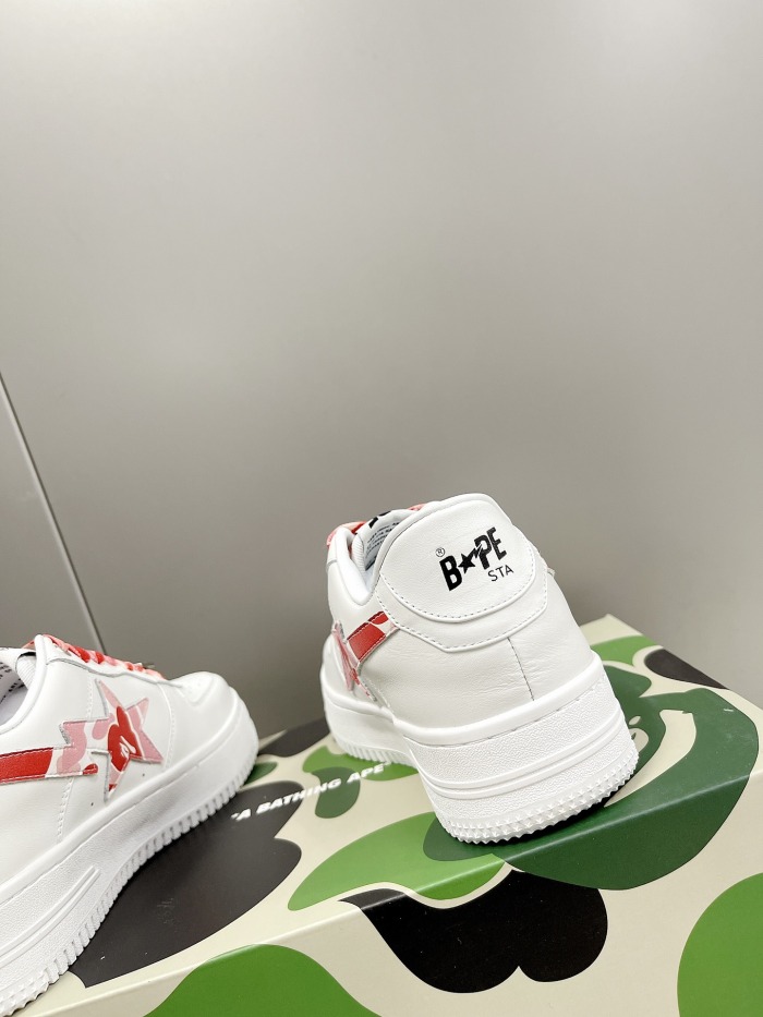  arrenfashion Men Women B*ape Top Sneaker