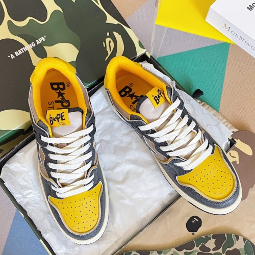 Men Women B*ape sta low Top Sneaker ( arrenfashion)