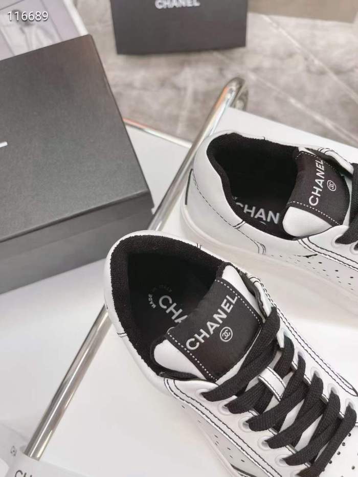 Arrenfashion Men Women C*hanel Top Sneaker