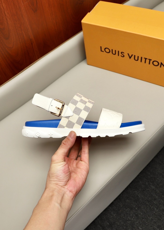 Men L*ouis V*uitton Top Slippers (Arrenfashion)