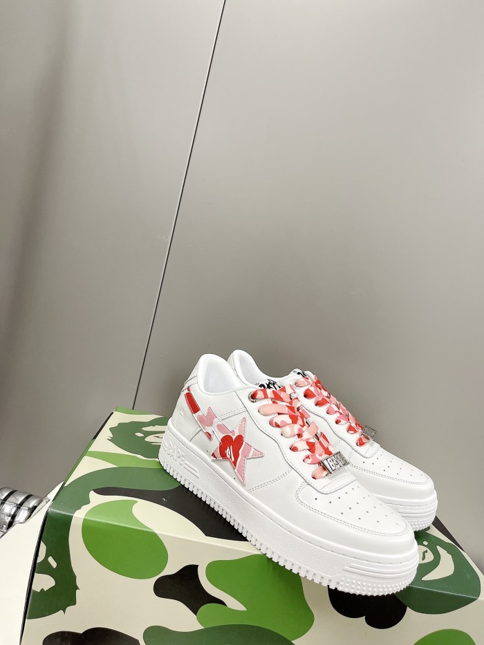  arrenfashion Men Women B*ape Top Sneaker
