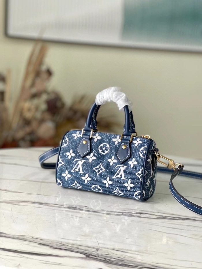  Arrenfashion Lady L*ouis V*uitton nano speedy handbag Top Quality M81168 16*10*7.5cm
