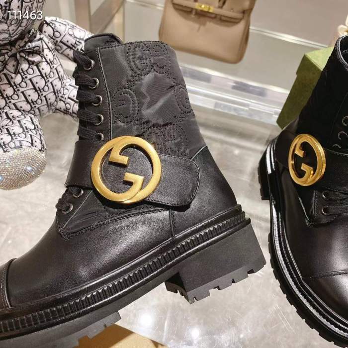 Women G*ucci Top Boots （Arrenfashion）