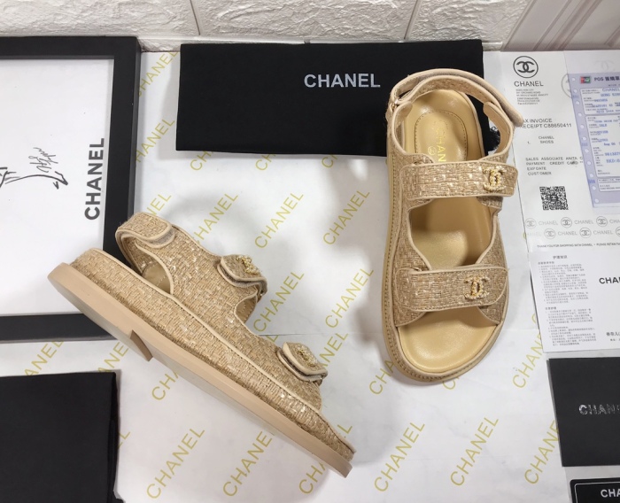  Arrenfashion Women C*hanel Top Sandals