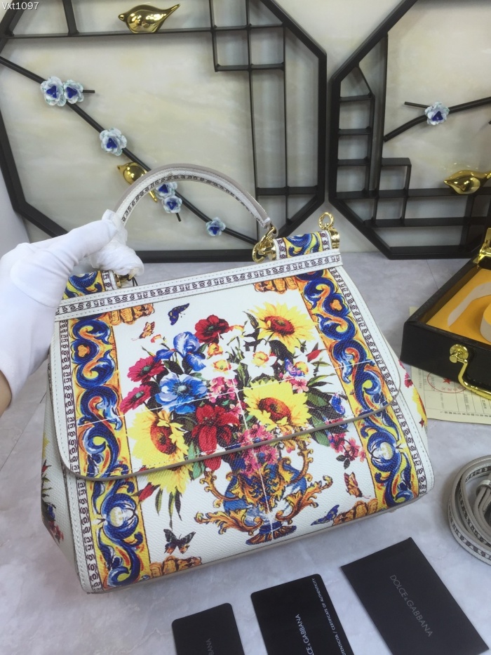  Arrenfashion D*olce&G*abbana Top Bag 25*20*12cm