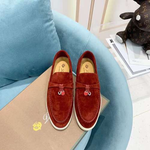 Men Women L*oro P*iana Top Loafer （Arrenfashion）