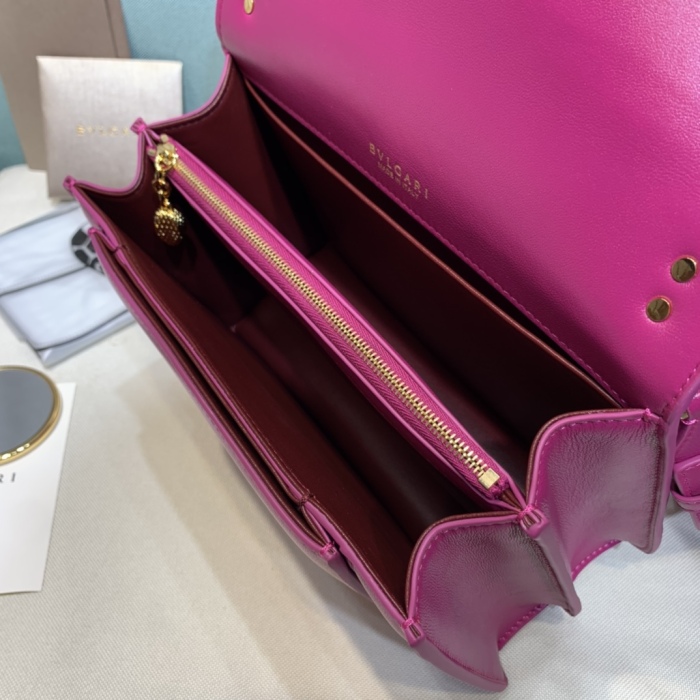 Arrenfashion B*vlgari Top Bag 25×14.5×9cm