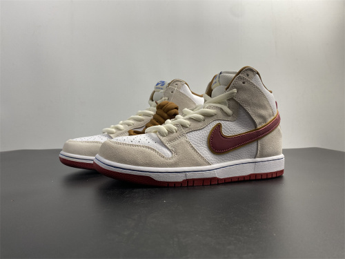  from Arrenfashion Nike SB Dunk high Team Crimson CV9499-100