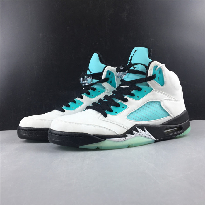  Arrenfashion Air Jordan Retro 5 IslandGreen CN2932-100