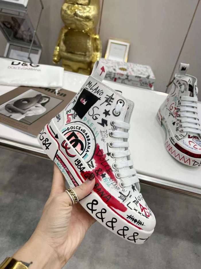 Men Women D*G Top Sneakers (Arrenfashion)