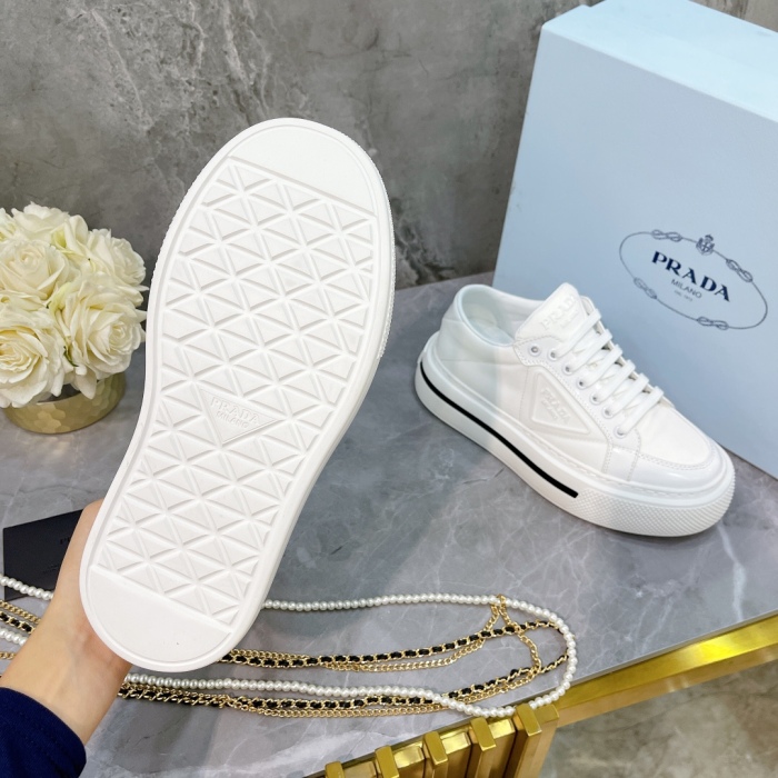 Men Women P*rada Top Sneaker （ Arrenfashion ）