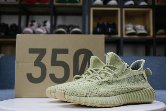  Arrenfashion  Arrenfashion Yeezy Boost 350 V2 Sulfur