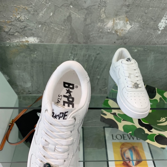  arrenfashion Men Women B*ape Top Sneaker