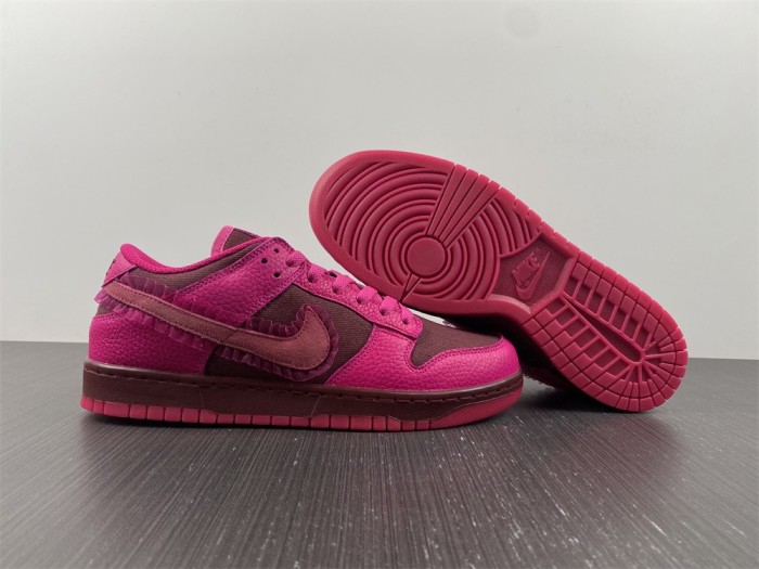  from Arrenfashion Nike Spruces Up Its Dunk Low Team Red/Pink DQ9324-600