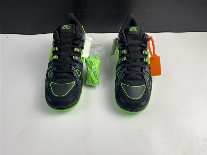  from Arrenfashion OFF-WHITE x Nike Air Rubber Dunk “Green Strike” CU6015-001
