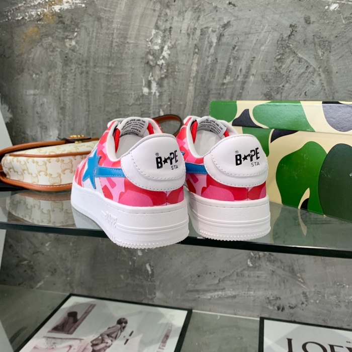  arrenfashion Men Women B*ape Top Sneaker
