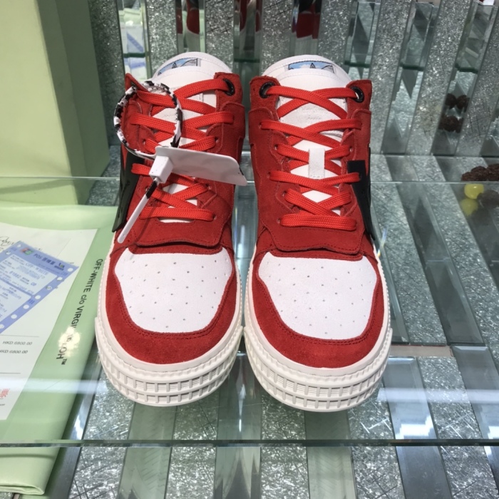  Arrenfashion Men Women Off W*hite Top Sneaker