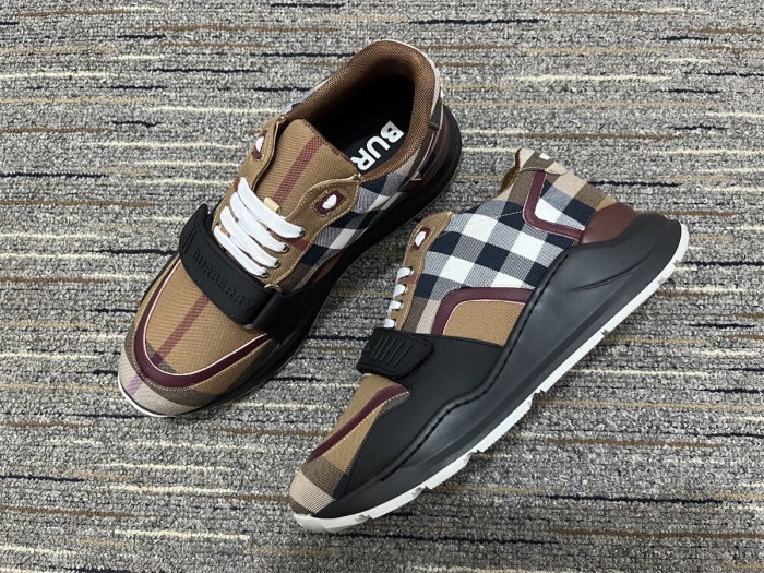  Arrenfashion Men B*urberry Top Sneakers