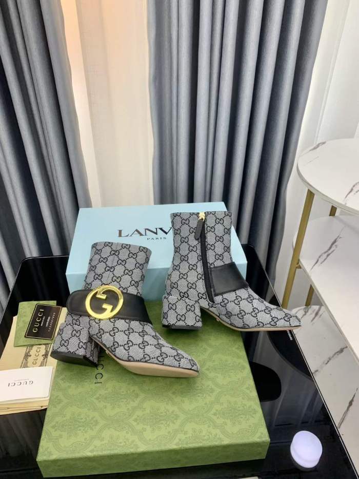 Women G*ucci Top Boots （Arrenfashion）