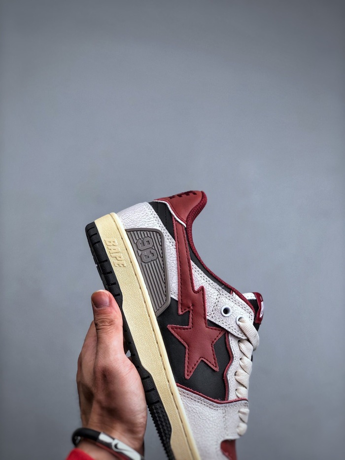 Men Women B*ape sta to low Top Sneaker ( arrenfashion)