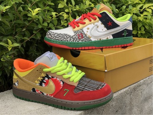  from Arrenfashion Nike SB Dunk Low “What The” 318403-141