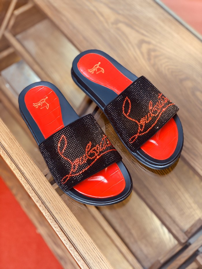  Arrenfashion Men C*hristian L*ouboutin Top Sandals