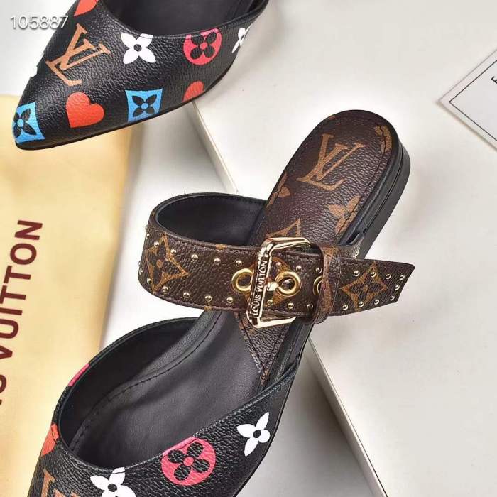  Arrenfashion Women L*ouis V*uitton Top Slippers
