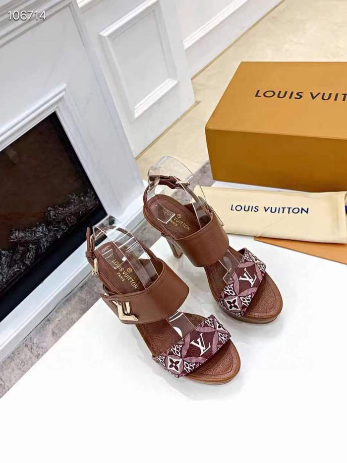  Arrenfashion Women L*ouis V*uitton Top Slippers