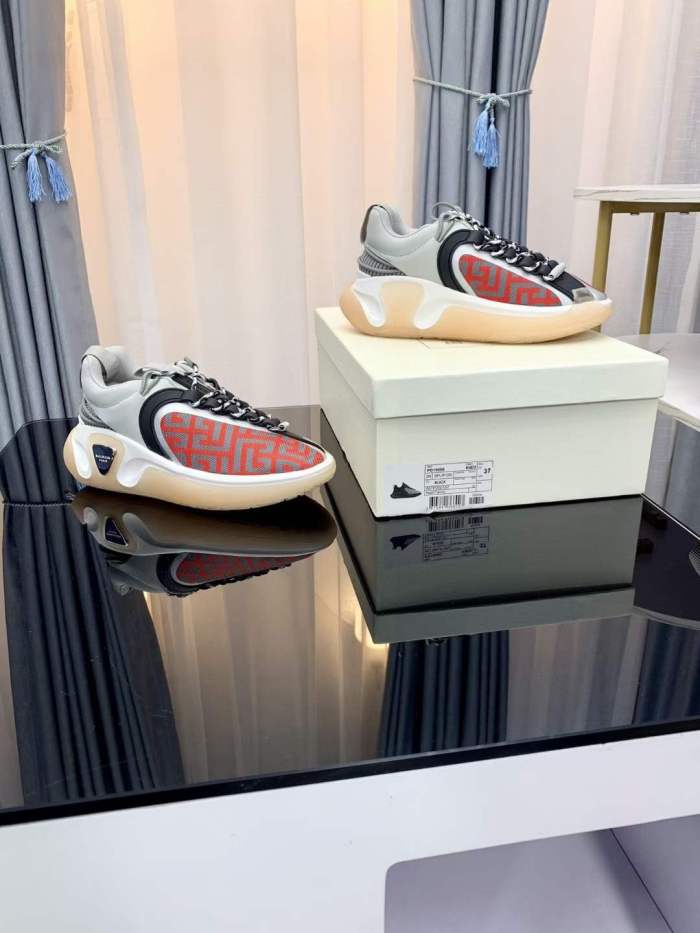 Men Women B*almain Top Sneakers (Arrenfashion)