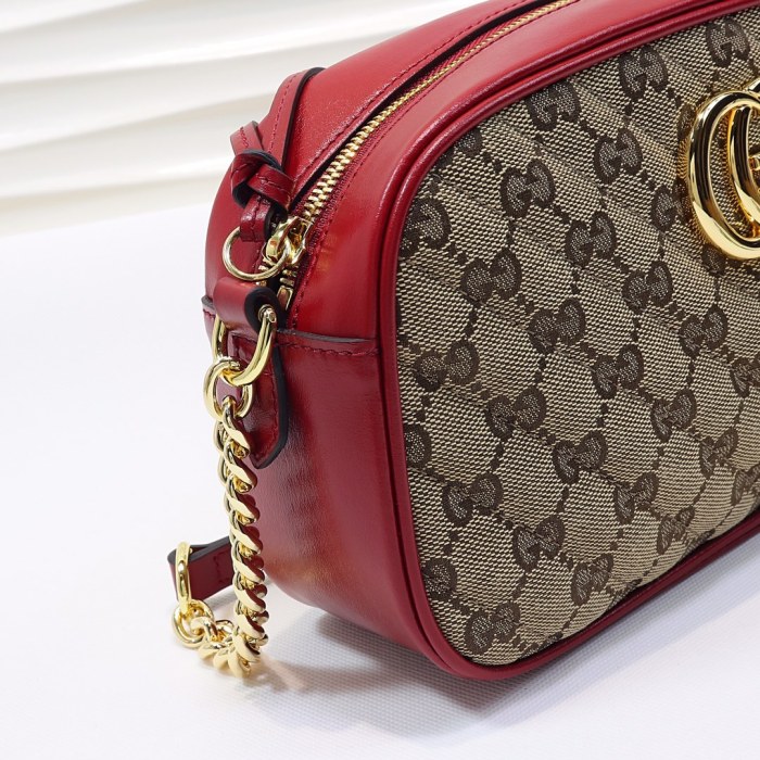  Arrenfashion G*ucci Top Bag 24*13*7cm