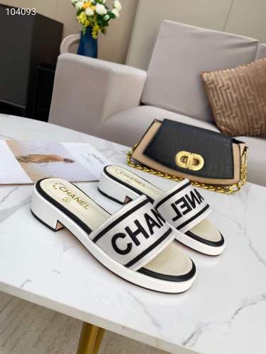  Arrenfashion Women C*hanel Top Slippers