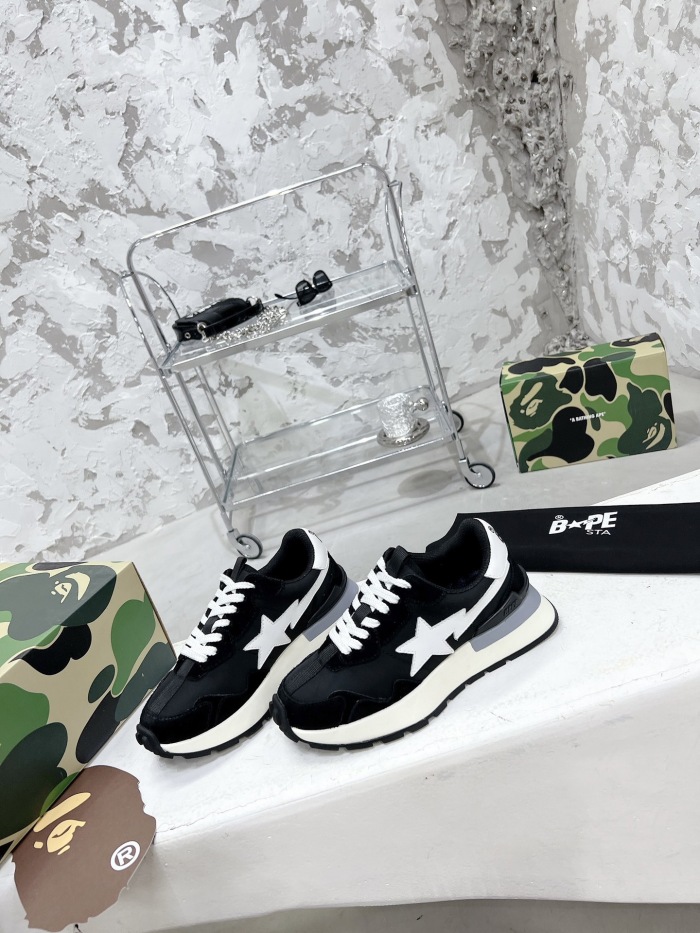 Men Women B*ape sta low Top Sneaker ( arrenfashion)