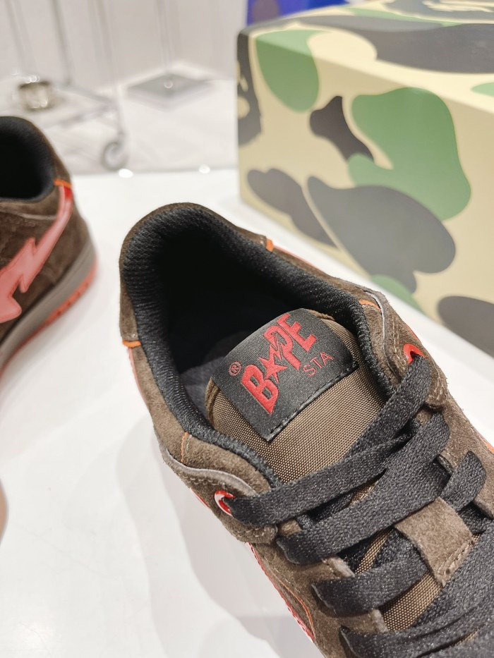  arrenfashion Men Women B*ape Top Sneaker