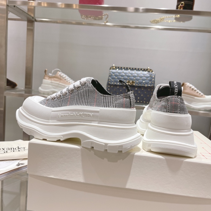 Men Women A*lexander M*cqueen Top Sneaker （ Arrenfashion ）