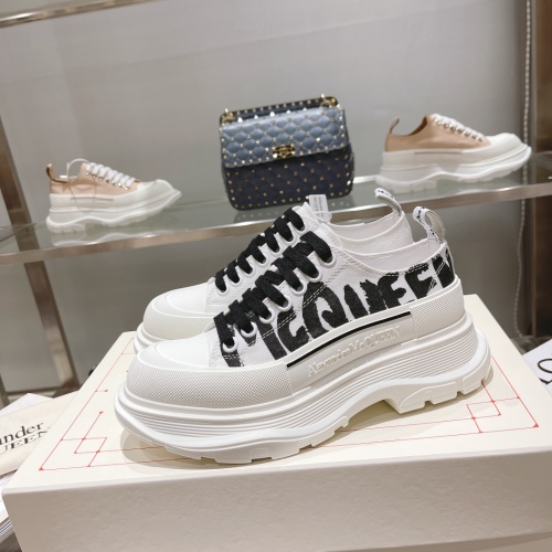 Men Women A*lexander M*cqueen Top Sneaker （ Arrenfashion ）
