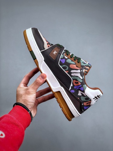 Men Women L*ouis V*uitton Top Sneaker (Arrenfashion)